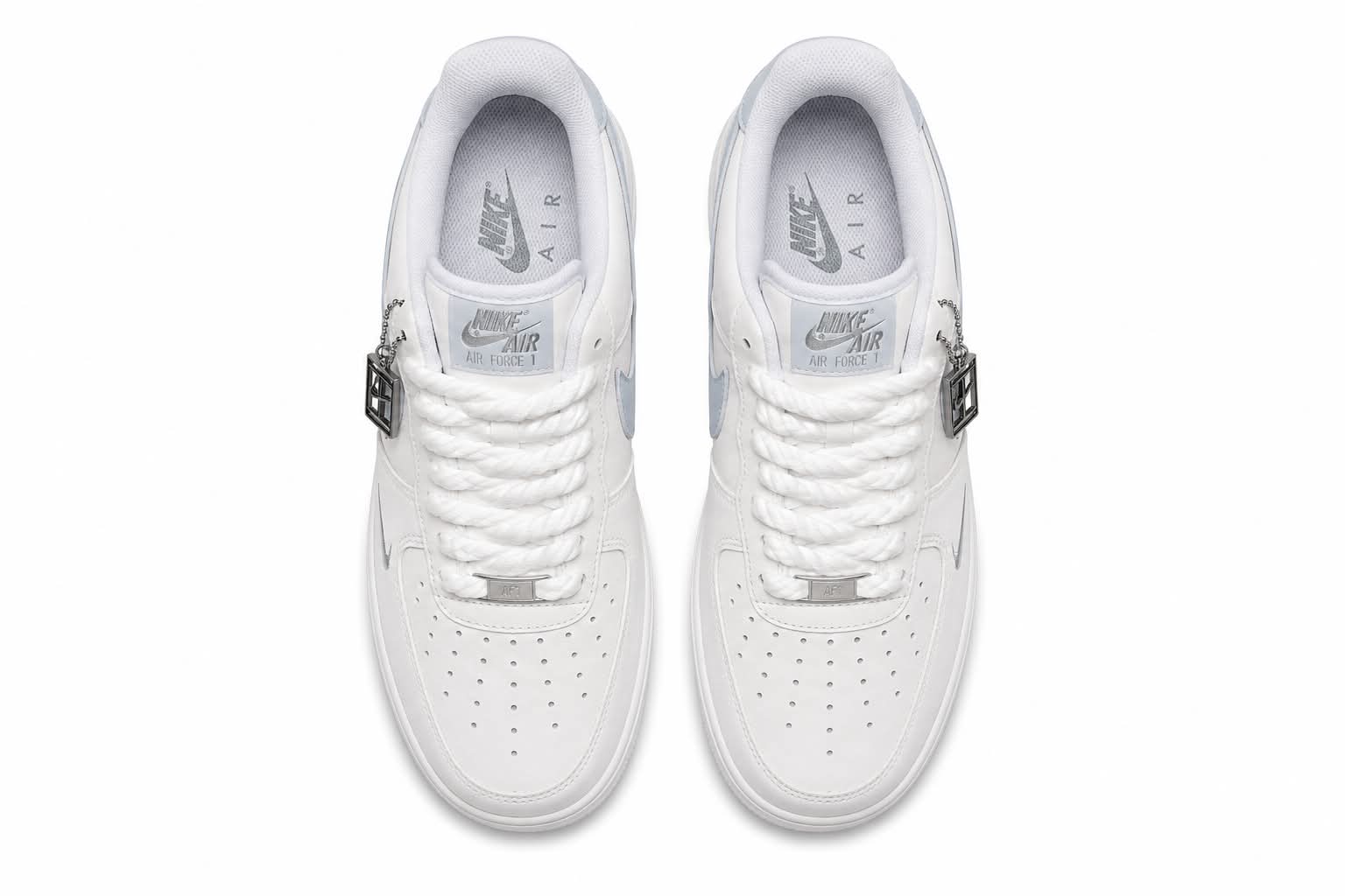 Air Force Cordinha Branco Azul Bebê