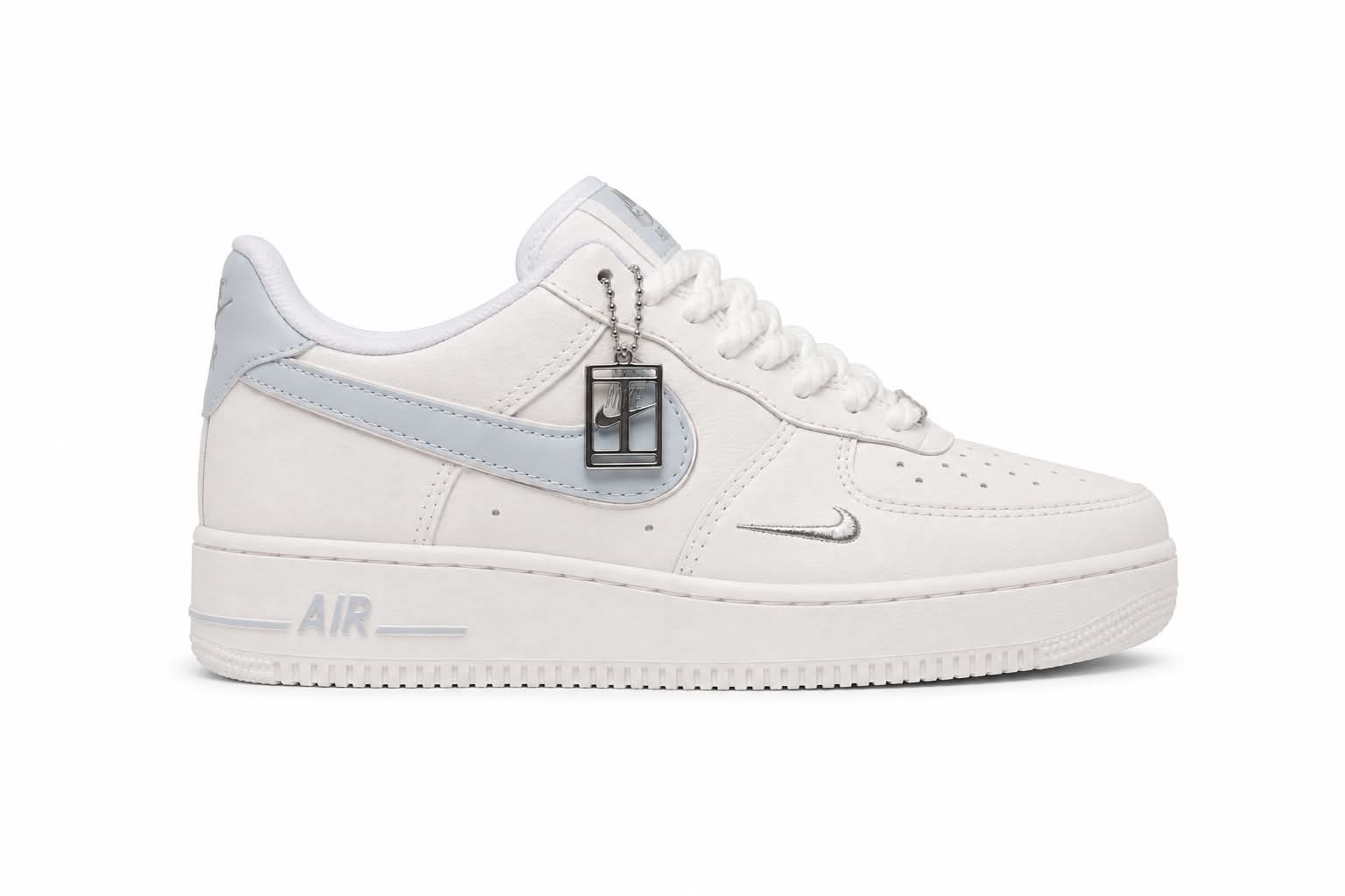 Air Force Cordinha Branco Azul Bebê