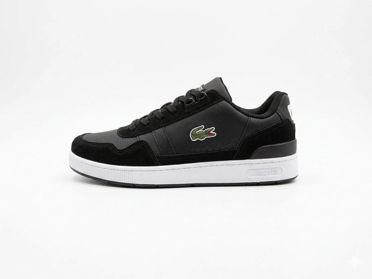 Lacoste Tclip Preto e Branco 
