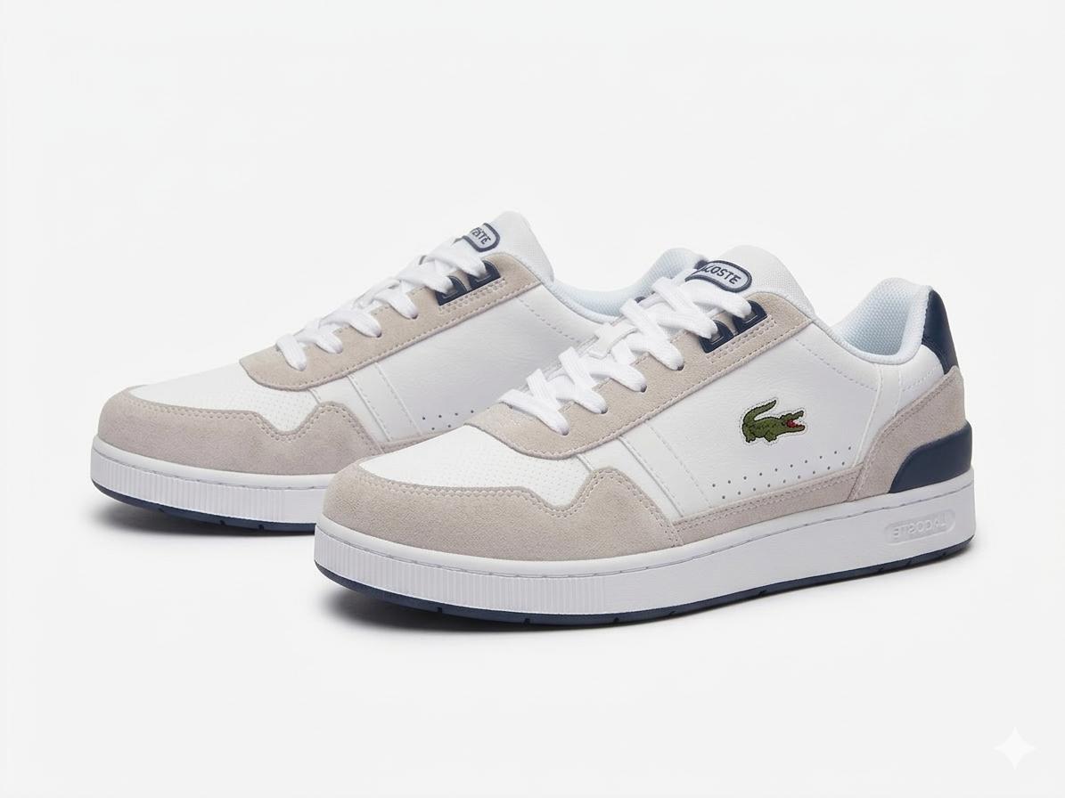Lacoste Tclip Branco C Marinho