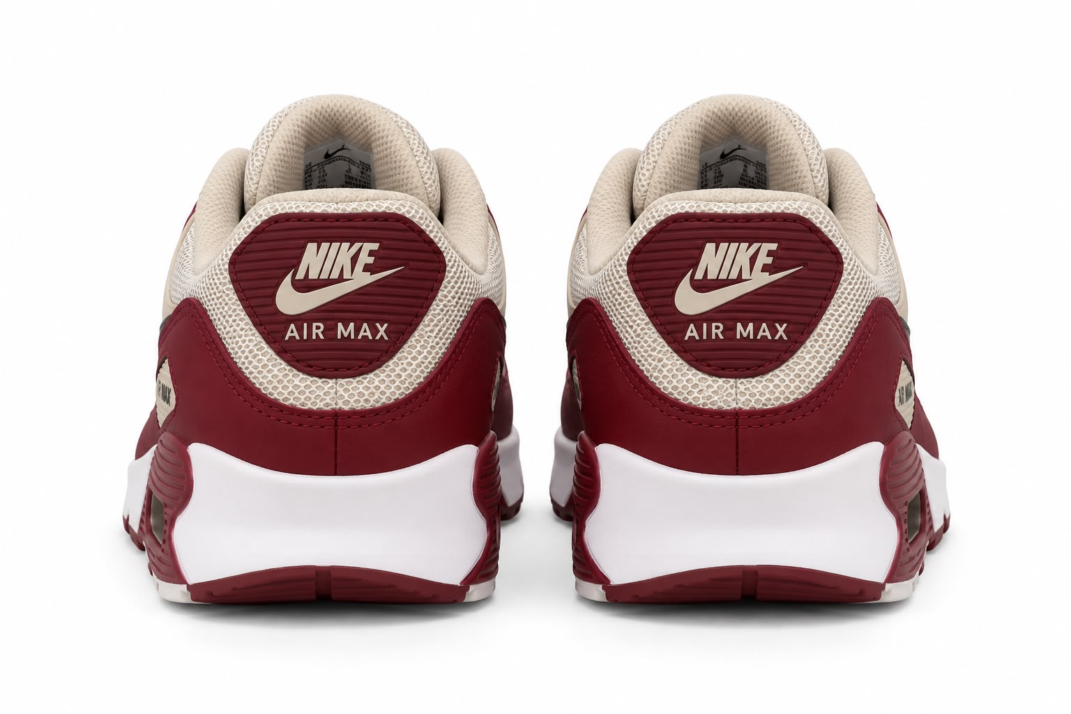 Nike Air Max 90 Bege Bordo