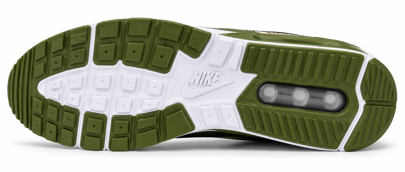 Nike Air Max 90 Bege Verde Musgo