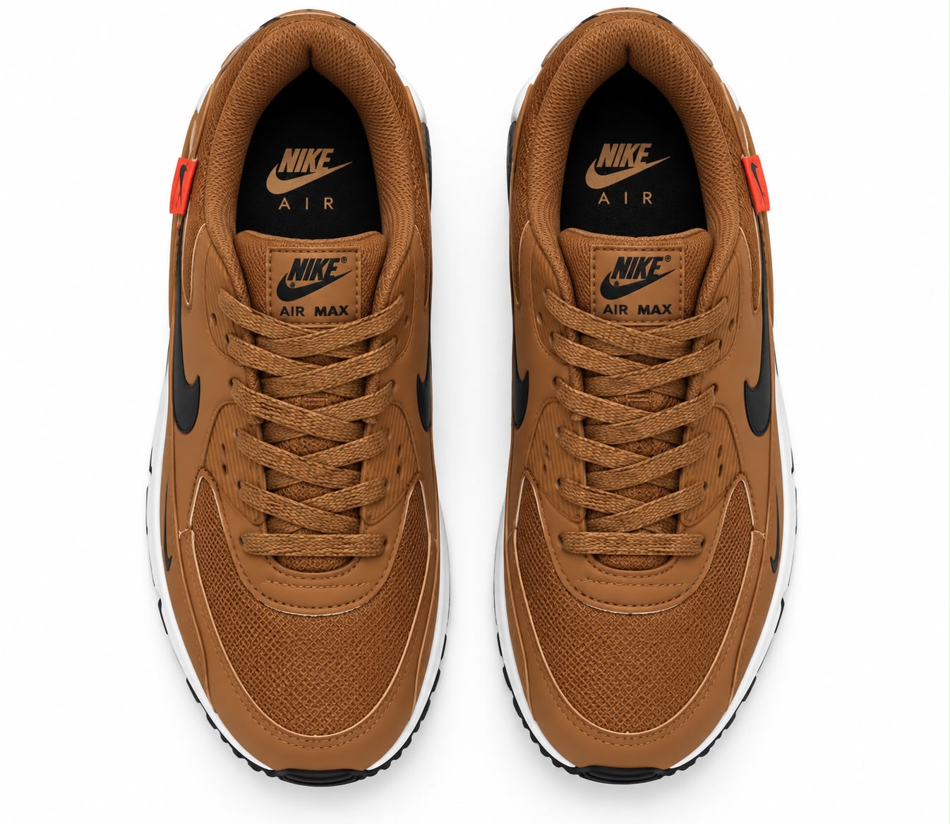 Nike Air Max 90 Caramelo Preto Plus