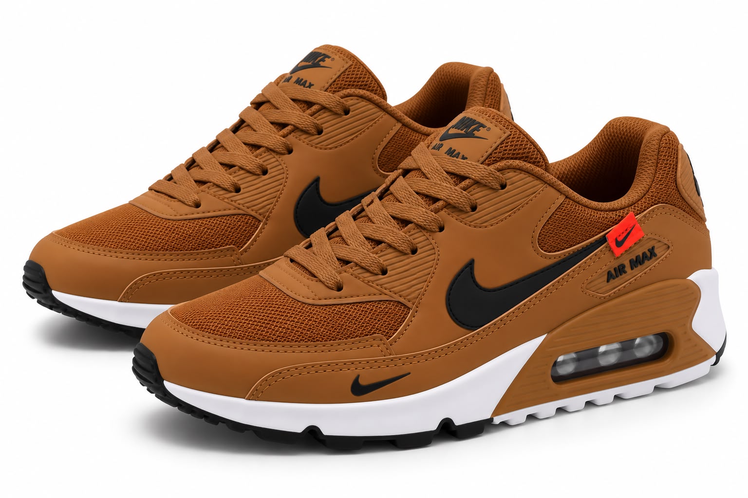 Nike Air Max 90 Caramelo Preto Plus