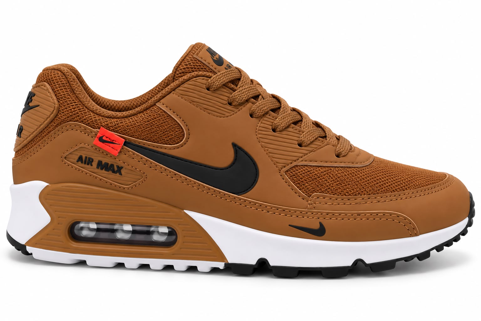 Nike Air Max 90 Caramelo Preto Plus