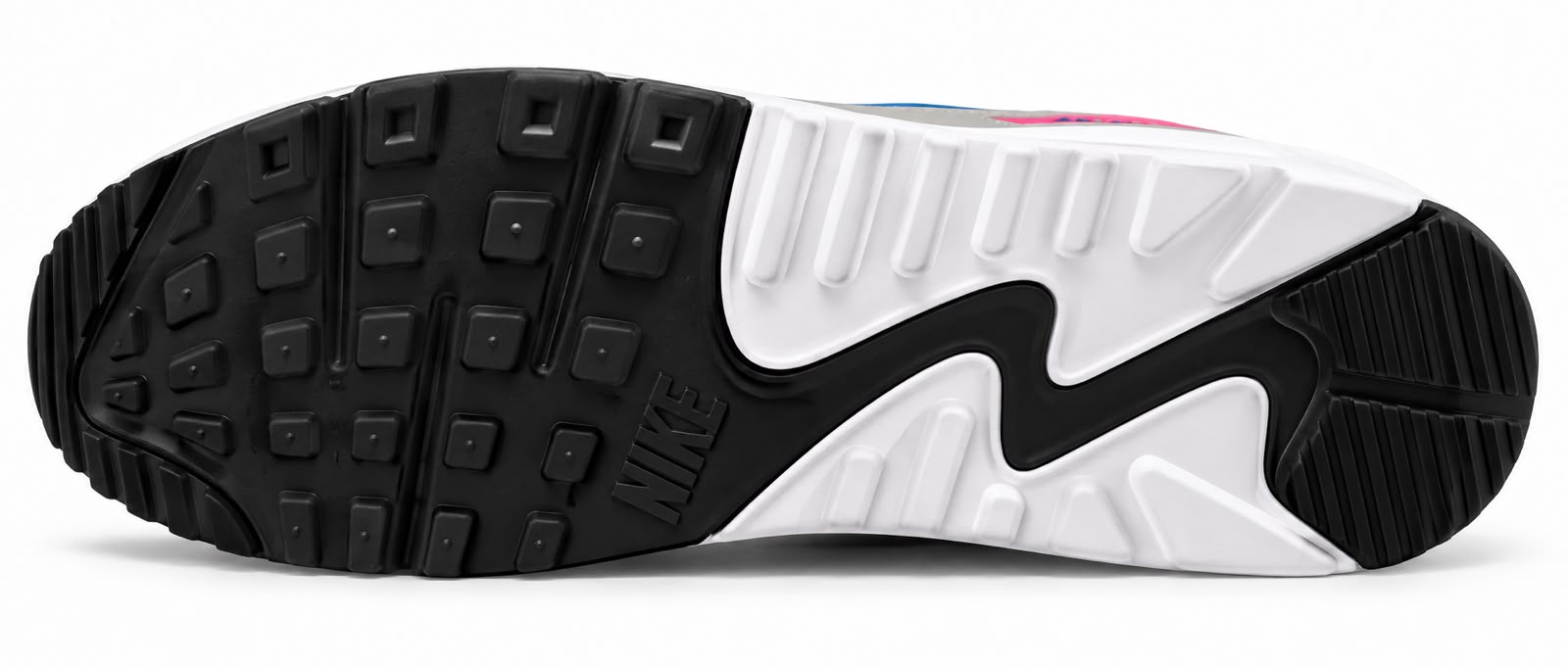 Nike Air Max 90 Cinza Pink Azul