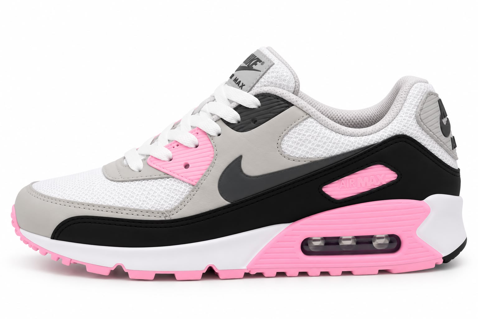 Nike Air Max 90 Cinza Rosa