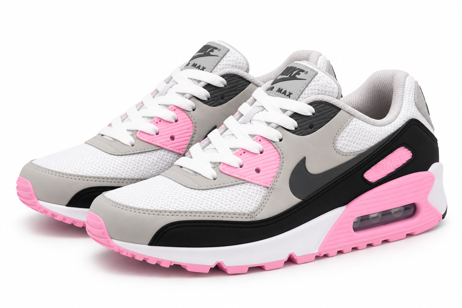 Nike Air Max 90 Cinza Rosa