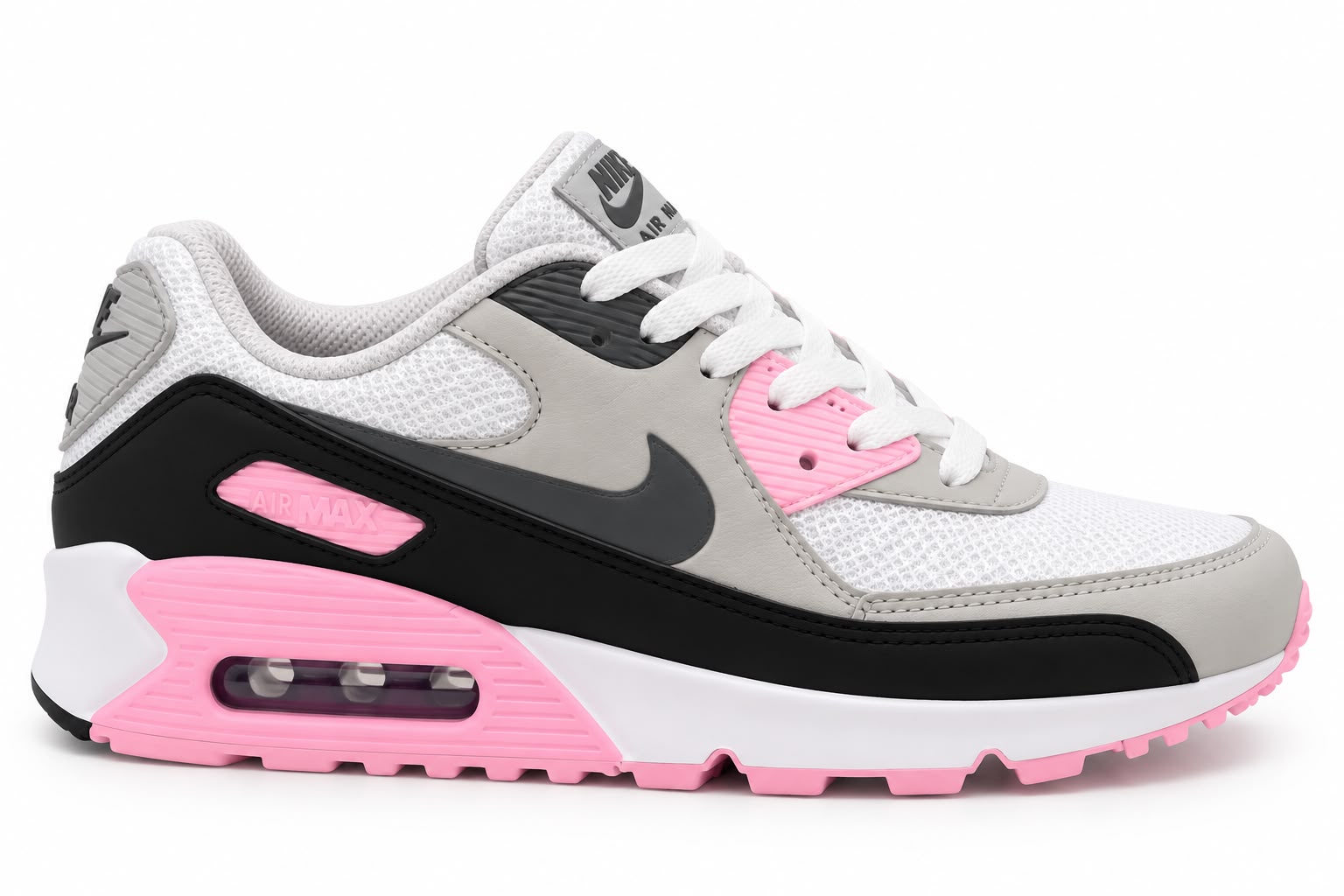 Nike Air Max 90 Cinza Rosa