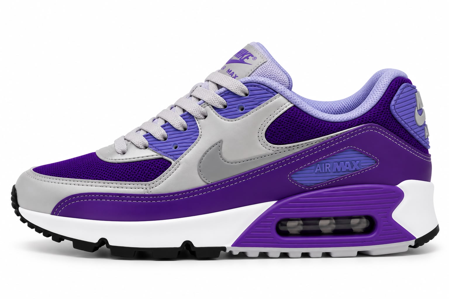 Nike Air Max 90 Cinza Uva