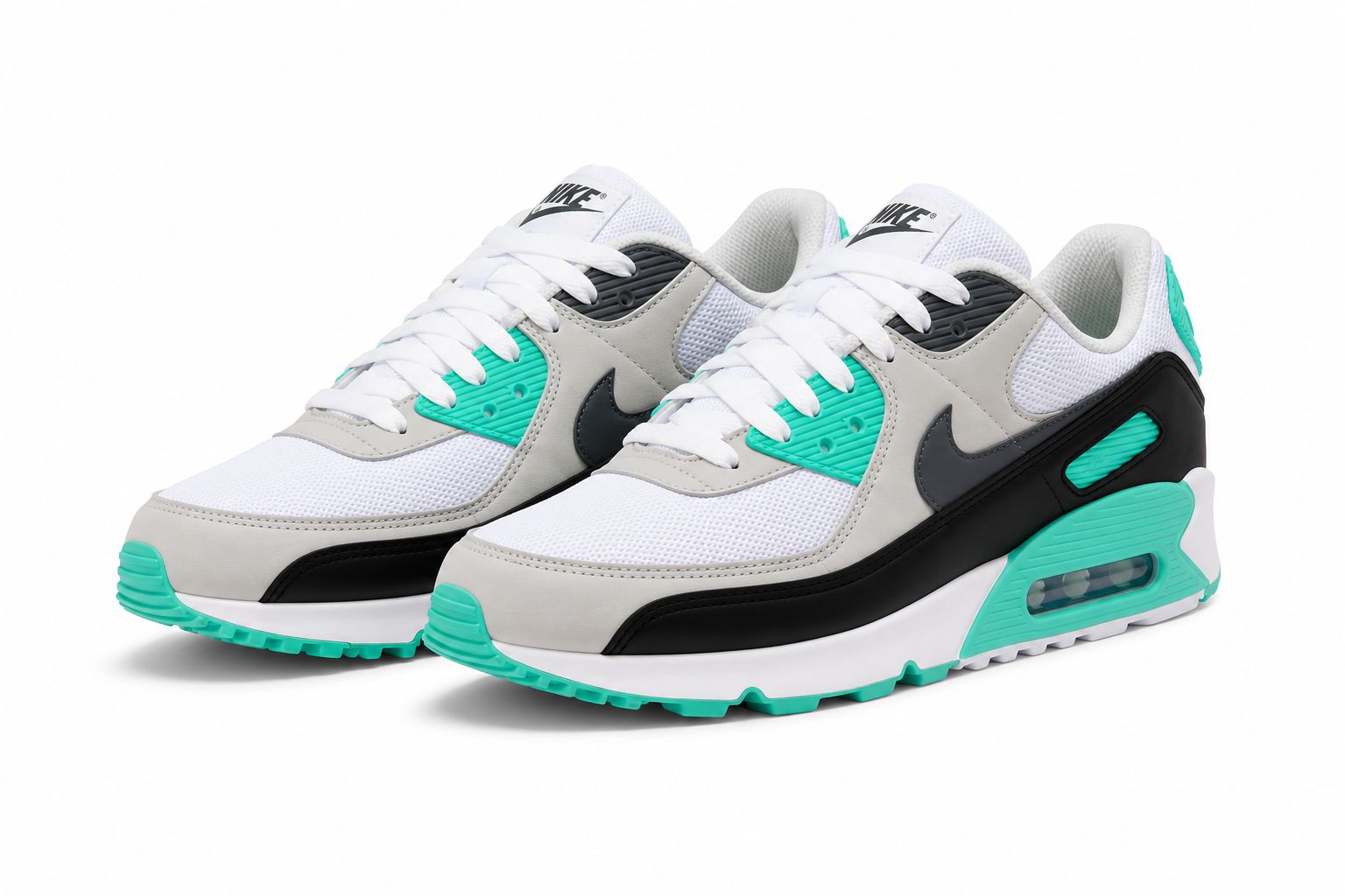 Nike Air Max 90 Cinza Verde Agua