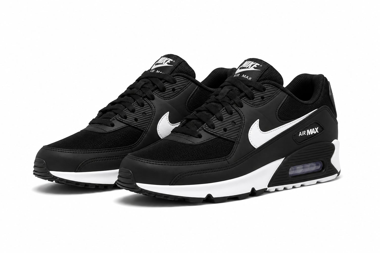 Nike Air Max 90 Preto Branco
