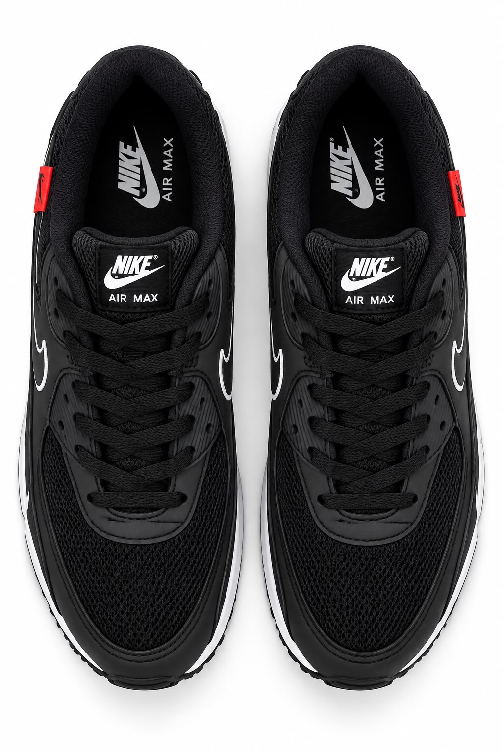 Nike Air Max 90 Preto Branco Plus