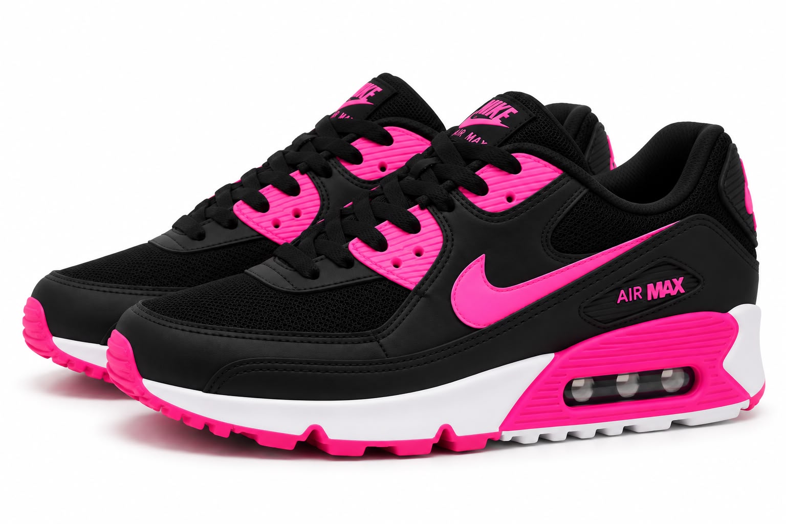 Nike Air Max 90 Preto Pink