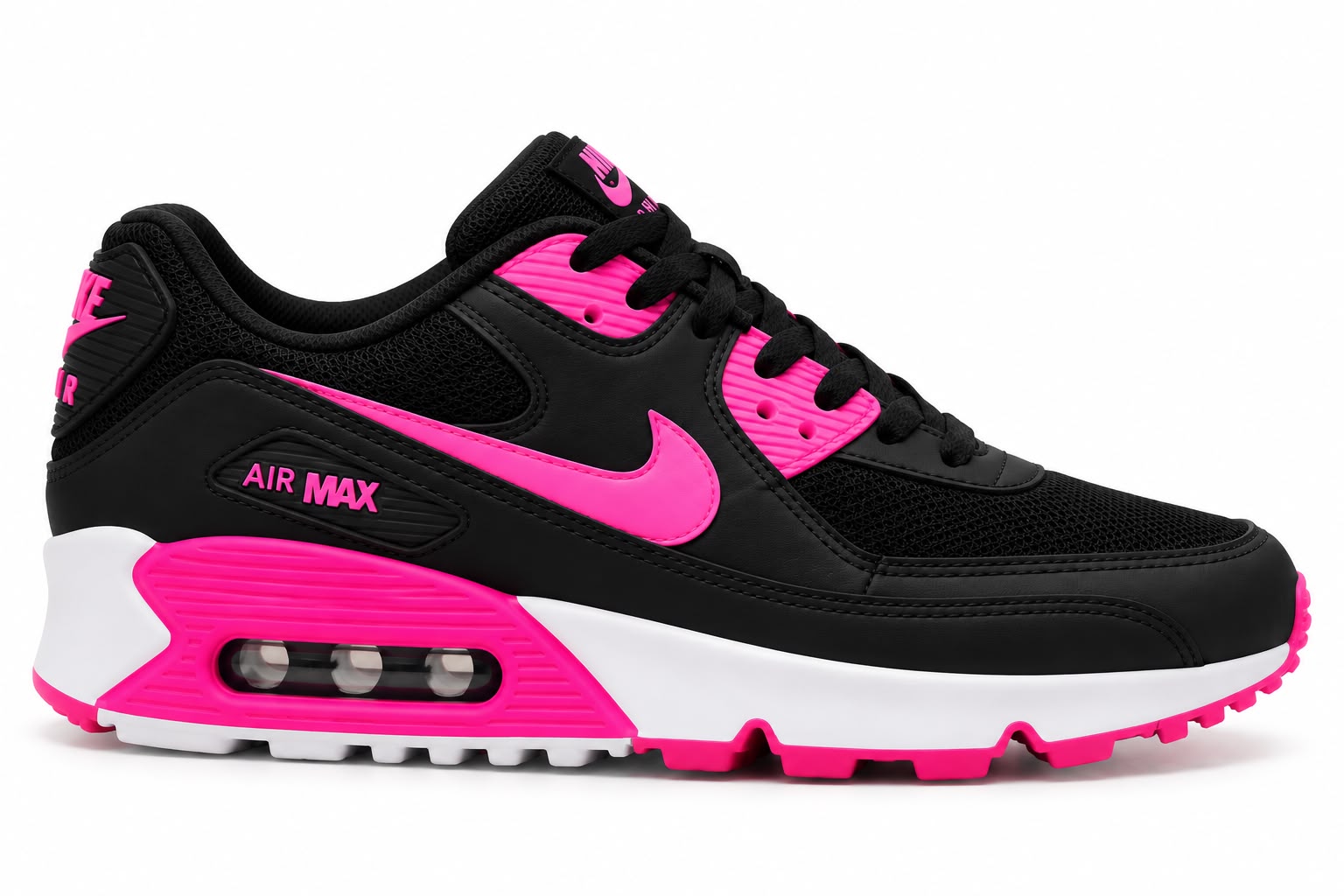Nike Air Max 90 Preto Pink