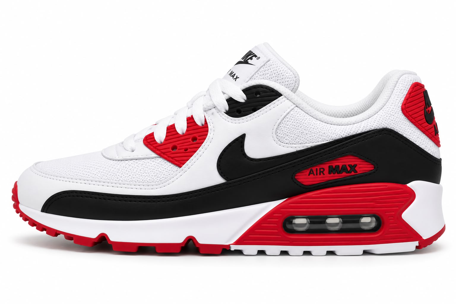 Nike Air Max Branco Vermelho