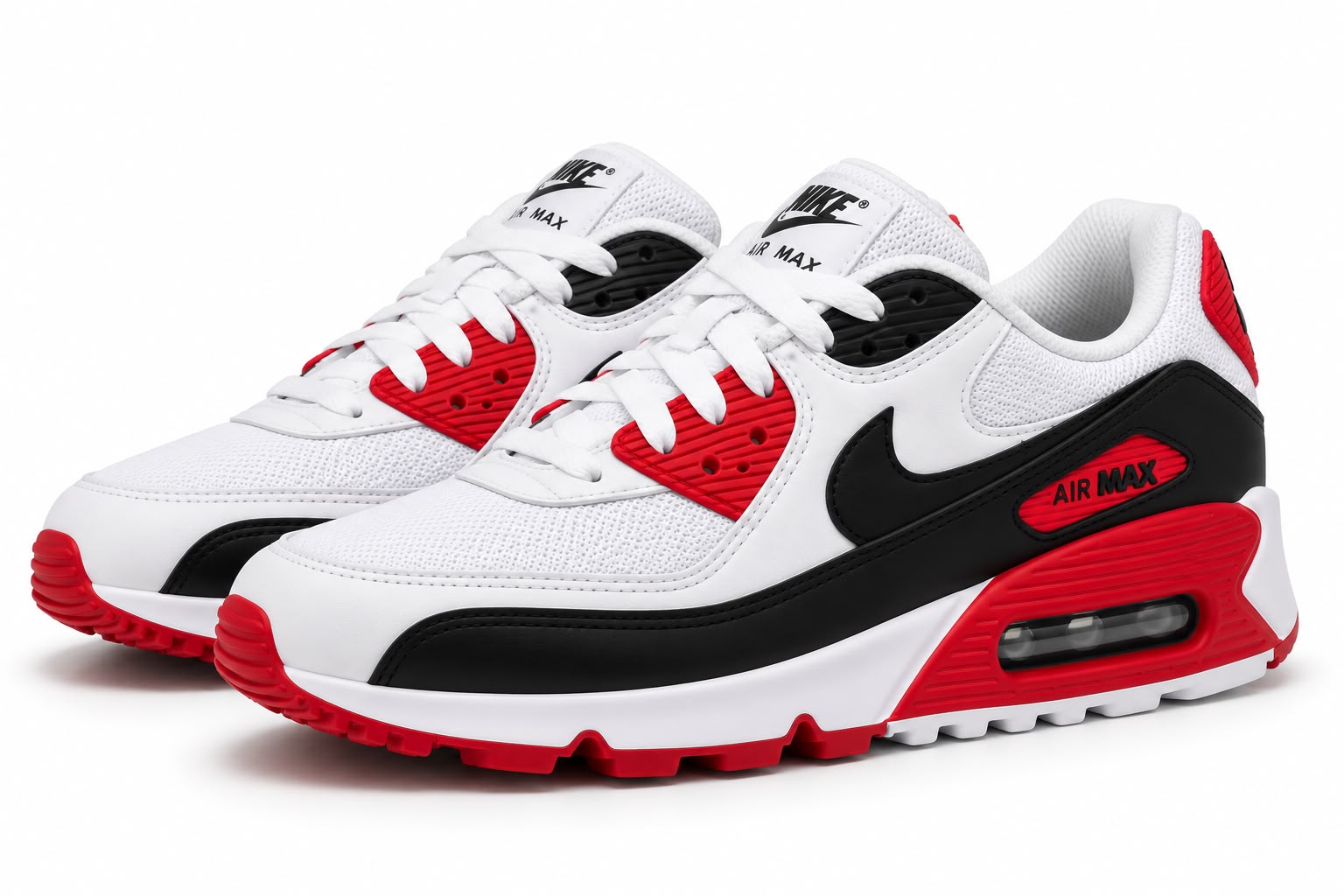 Nike Air Max Branco Vermelho