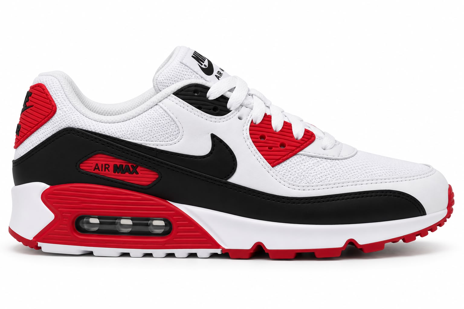 Nike Air Max Branco Vermelho