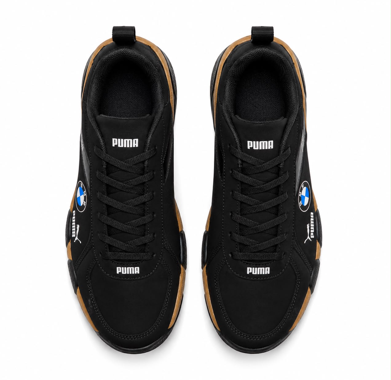 Puma BMW Preto Dourado