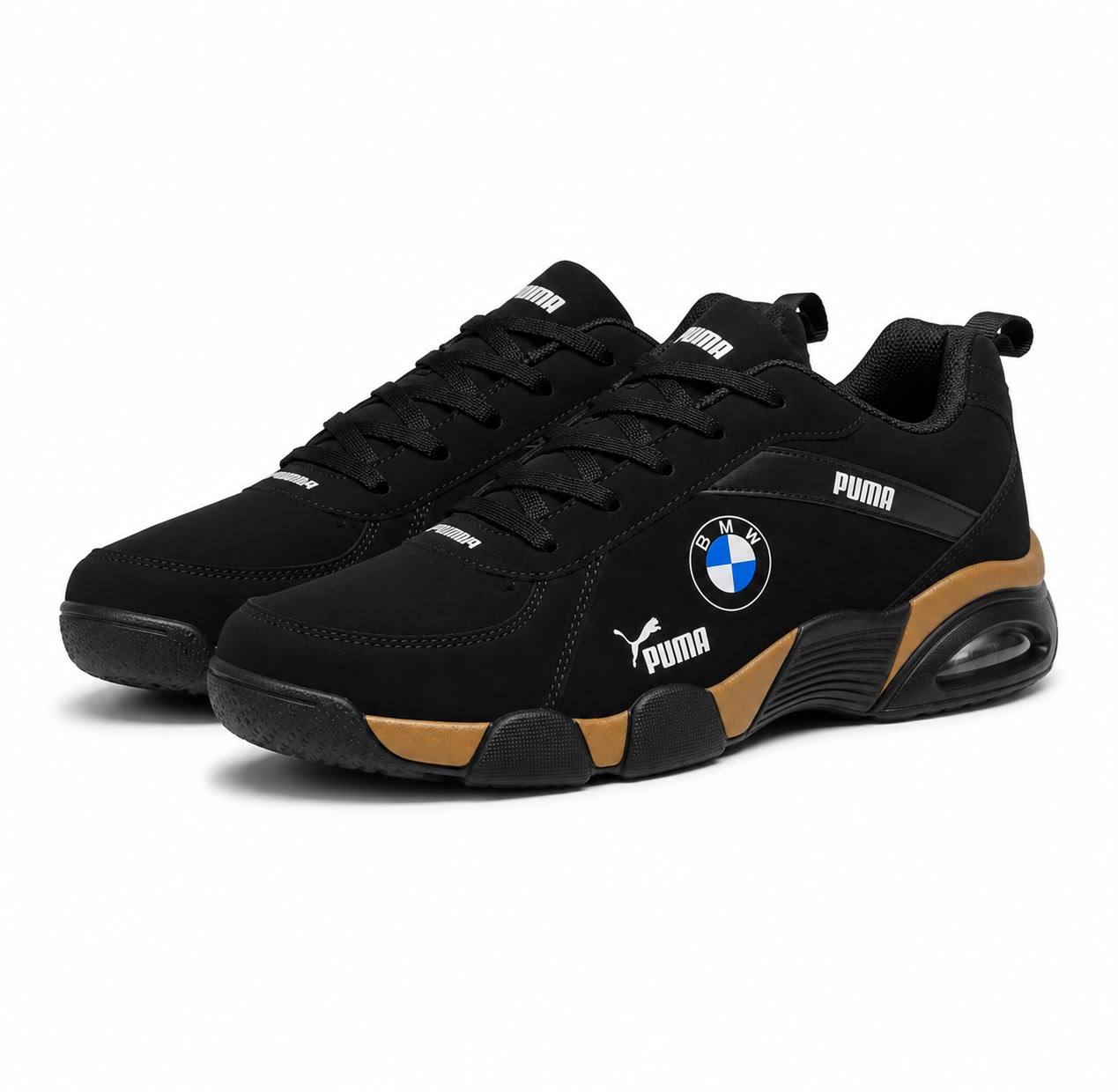 Puma BMW Preto Dourado