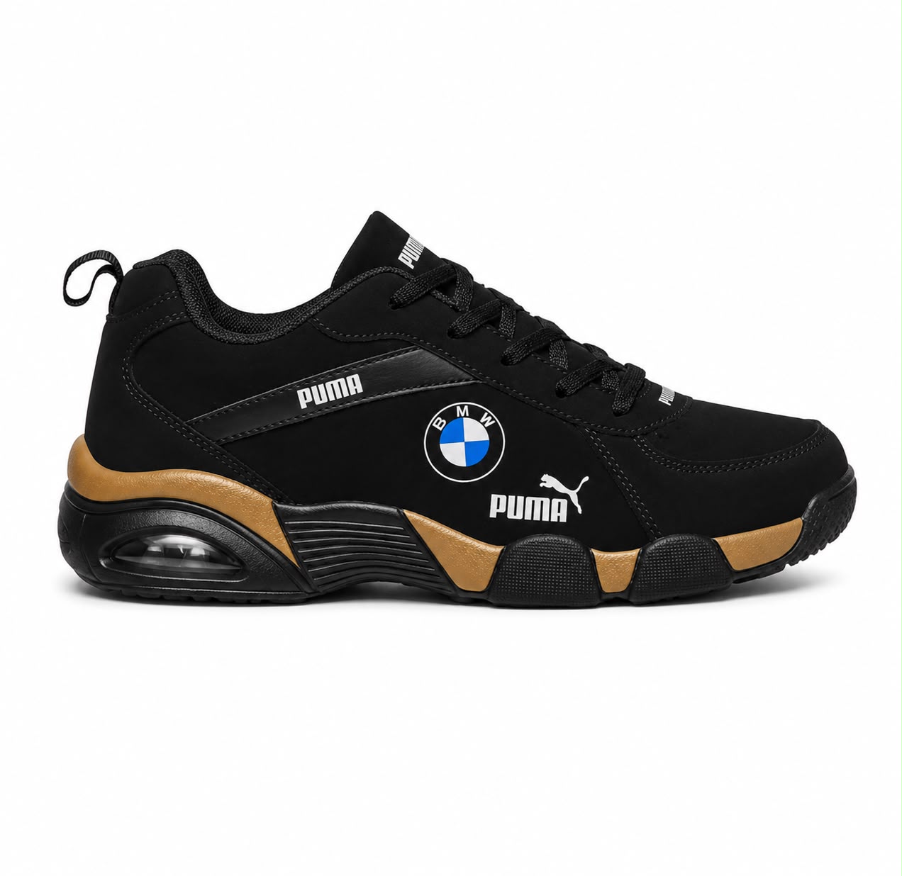 Puma BMW Preto Dourado