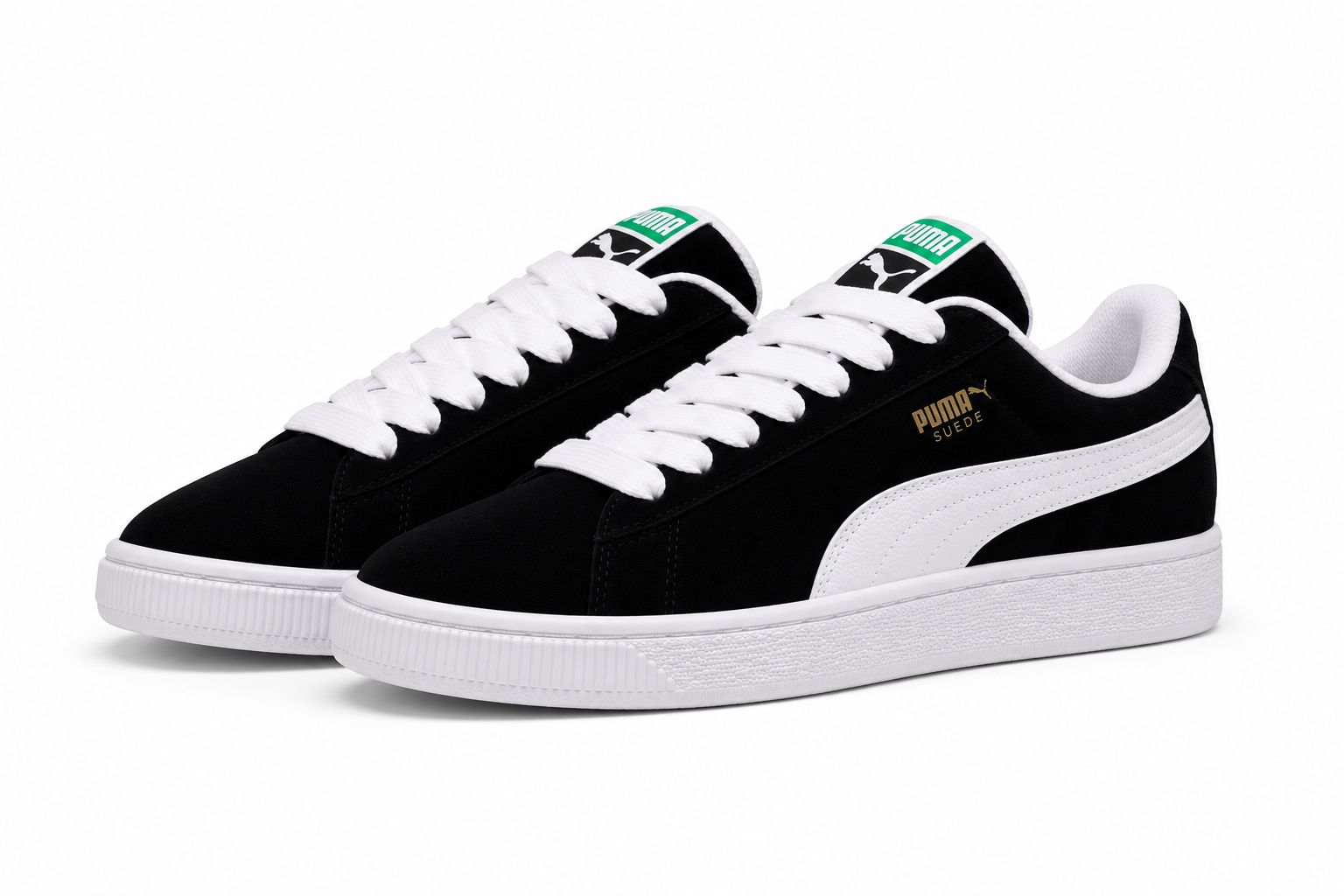 Puma Suede Preto Branco