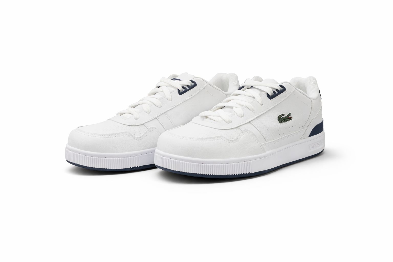 Sapatênis Lacoste Branco Marinho